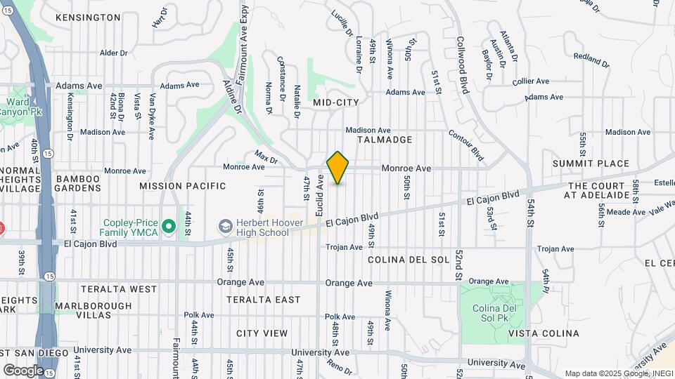 4465 48th St Map and Location Details