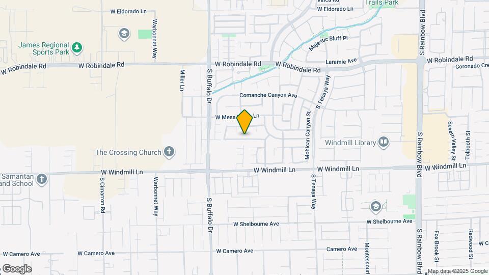 7644 Pioneer Ranch Ave Map and Location Details