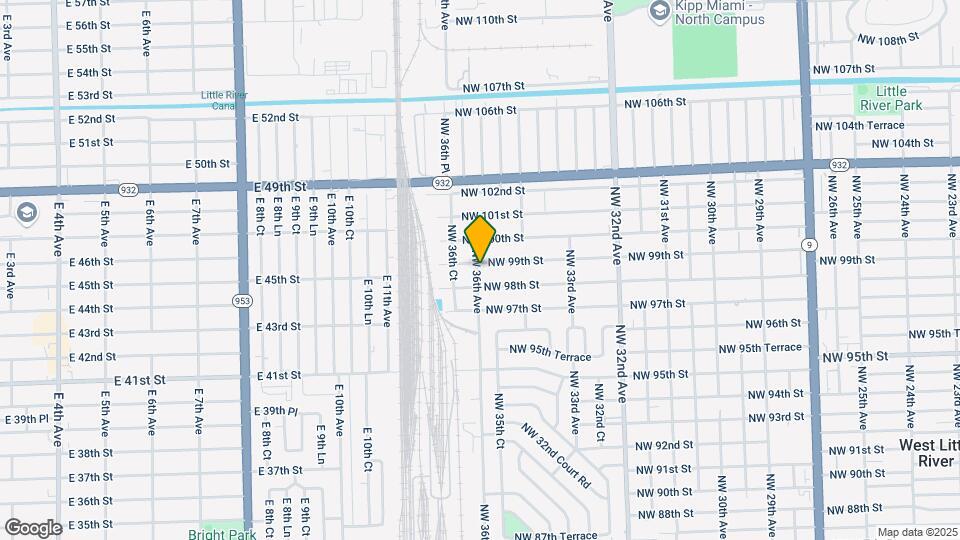 3598 NW 99th St-Unit -C Map and Location Details