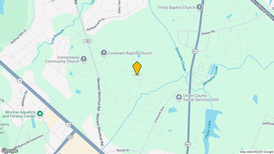 604 Mountain Vw Dr Mapa y Detalles de la Ubicación