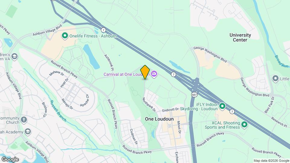 20189 Northpark Dr Map and Location Details