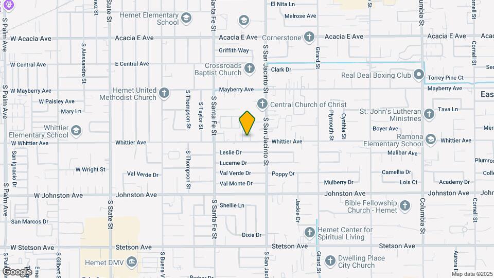 Mountain View Townhomes Map and Location Details
