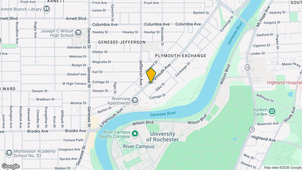 1118 S Plymouth Ave, Unit 1118 S Plymouth Ave Map and Location Details
