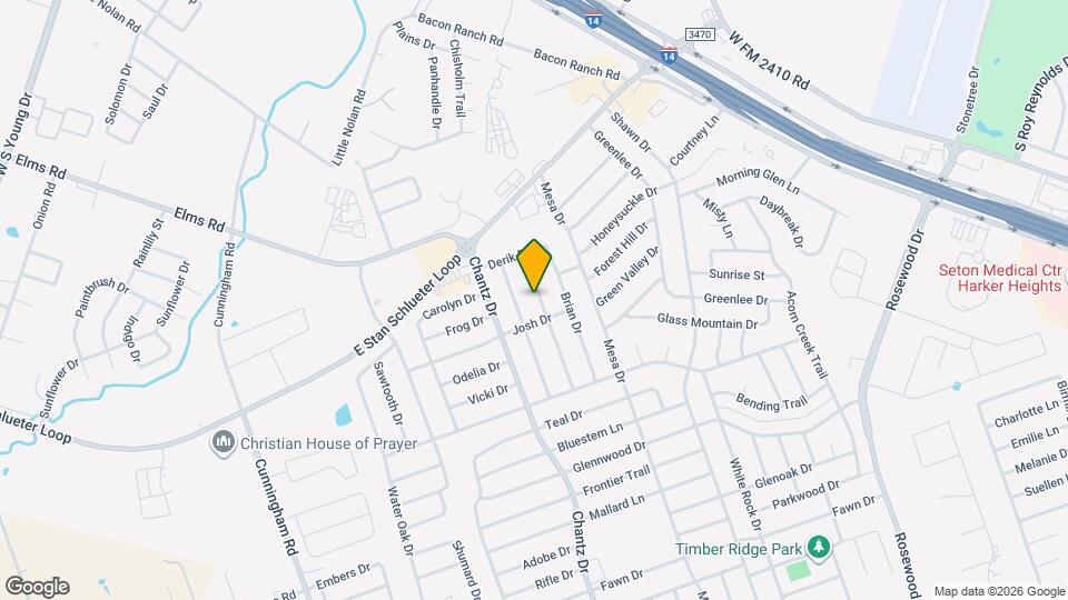 4406 Jana Dr Map and Location Details