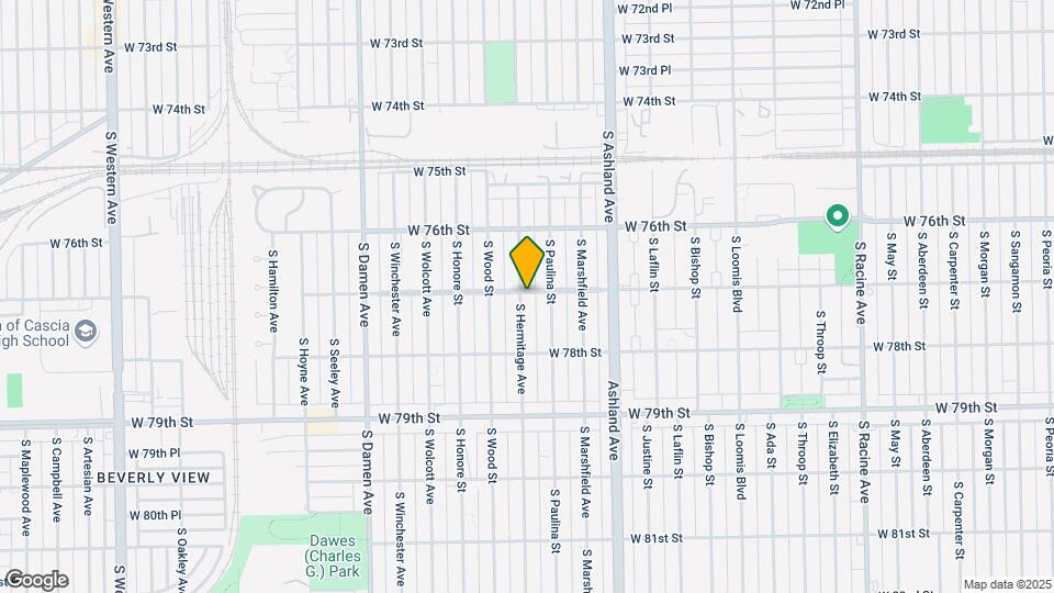 1720 W 76th St Map and Location Details