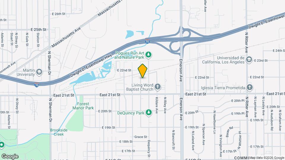 2153 Wallace Ave Map and Location Details