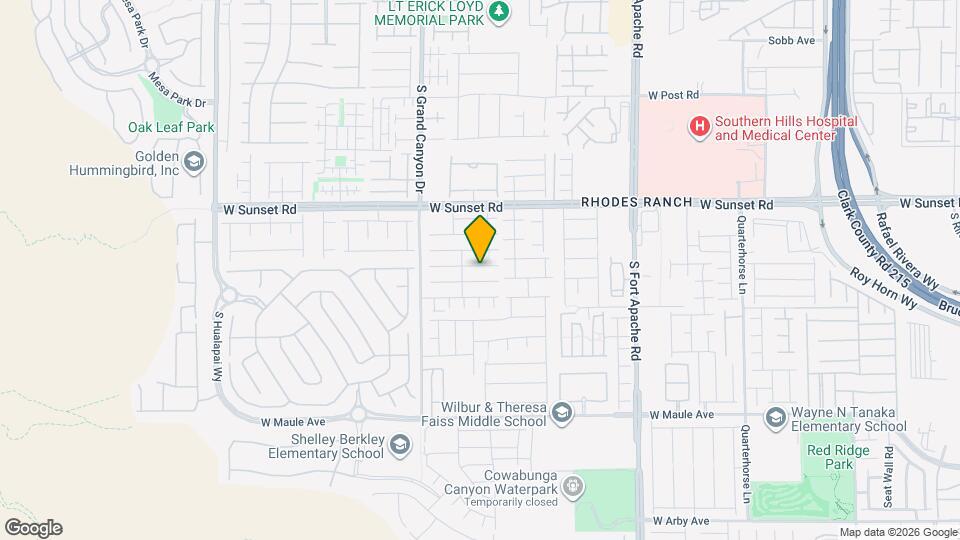9689 Kampsville Ave Map and Location Details