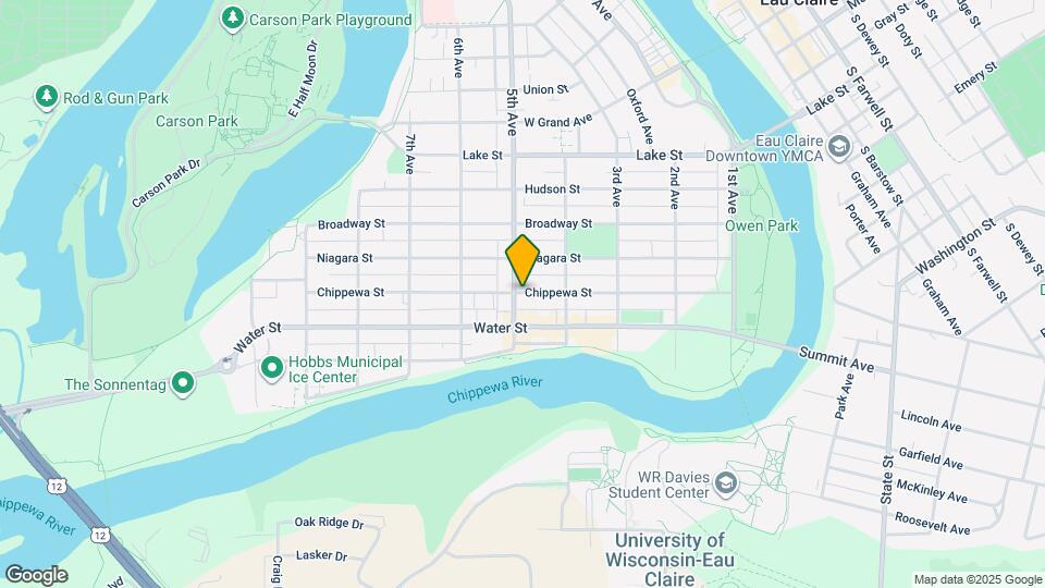 441 Chippewa St Mapa y Detalles de la Ubicación