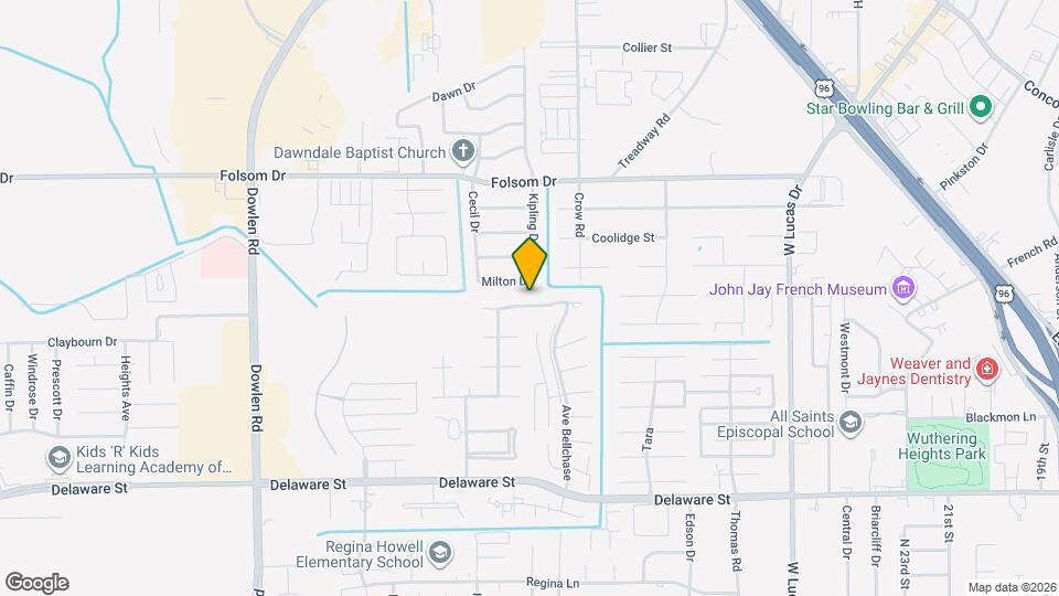 4980 Littlewood Dr Map and Location Details