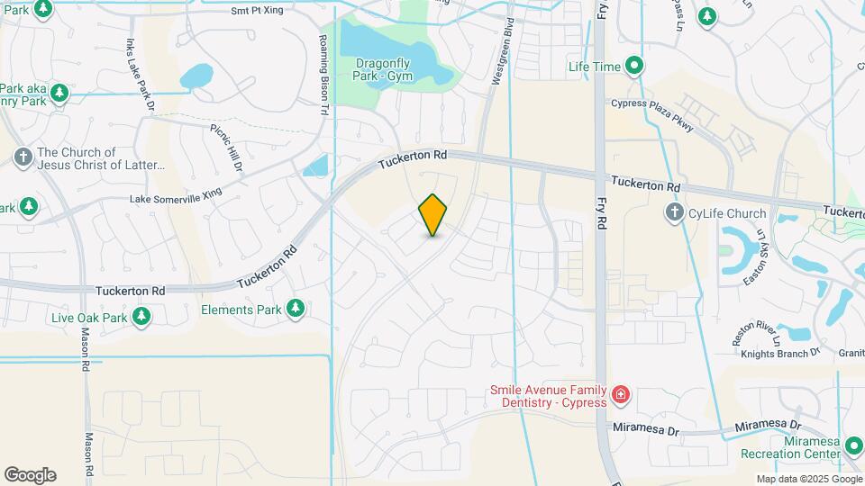 15162 Post Oak Fls Dr Map and Location Details