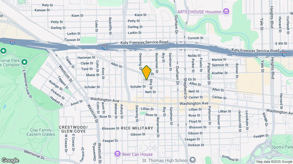 1336 Studer St Map and Location Details