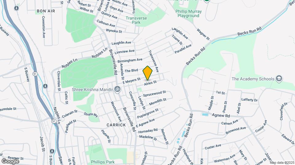 221 Alries St Map and Location Details