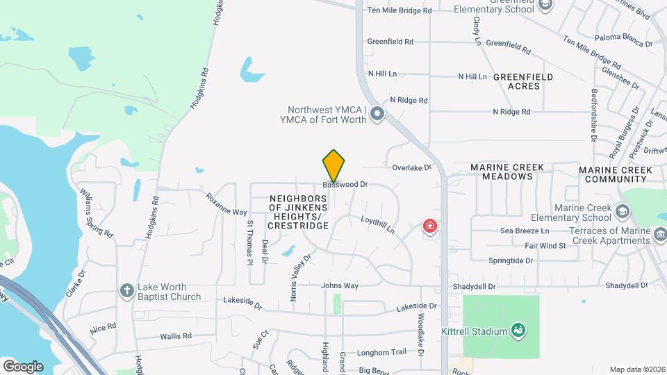 4920 Brianhill Dr, Unit B Mapa y Detalles de la Ubicación