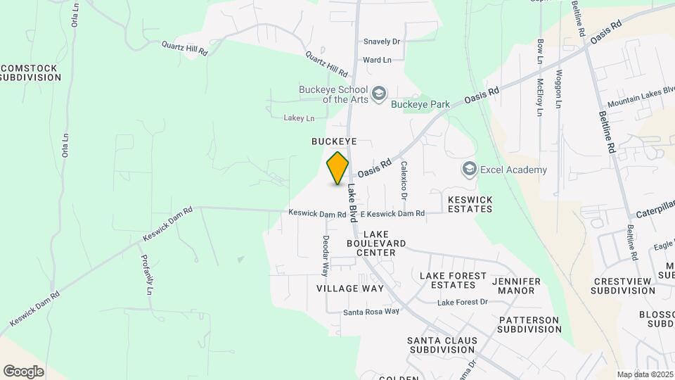 1420 Lake Blvd Map and Location Details