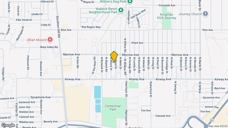 3577 N Bond St Map and Location Details
