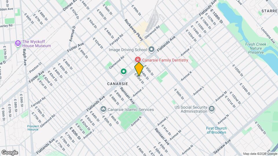 1209 E 93rd St Map and Location Details