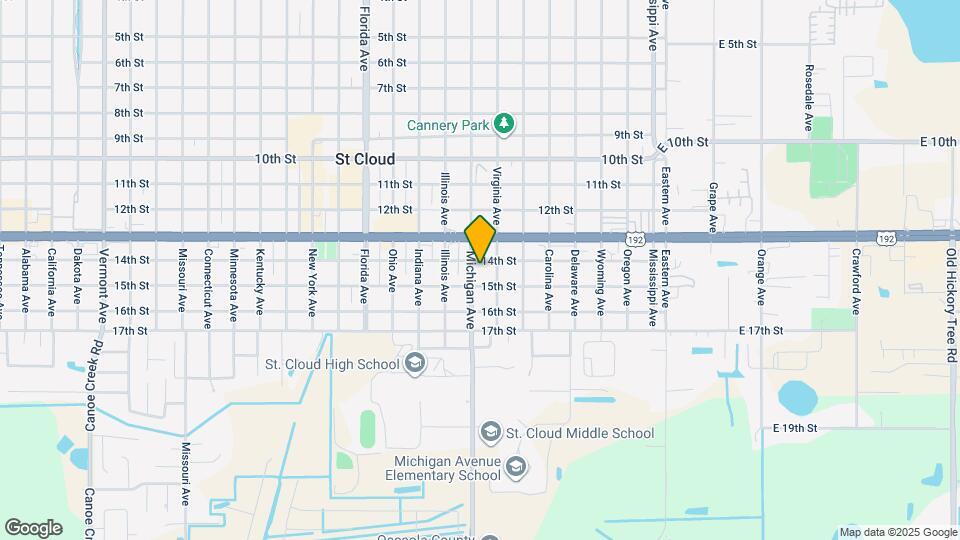 1411 Michigan Ave Map and Location Details