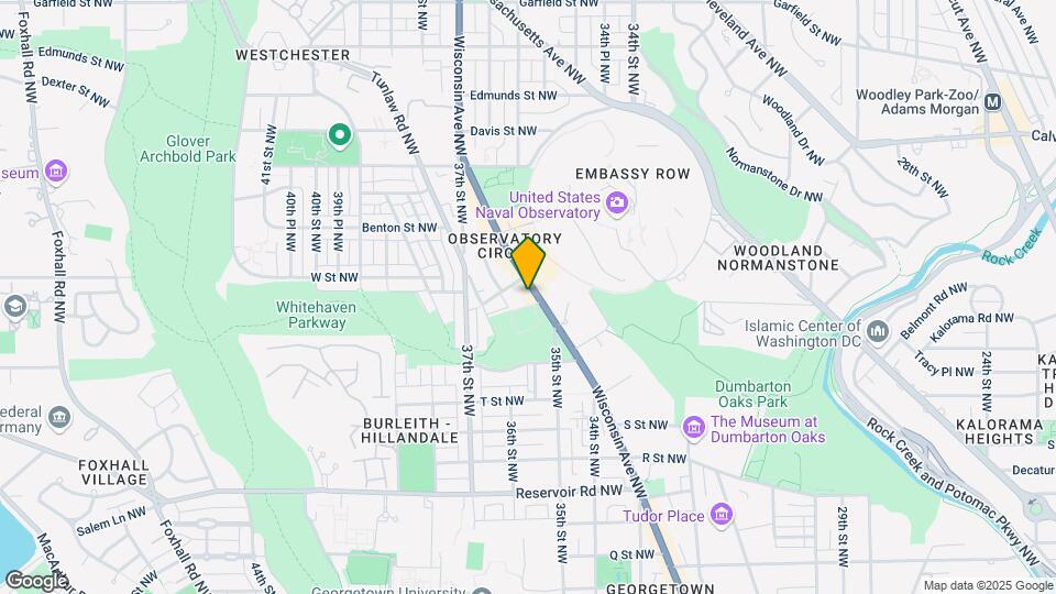 2136 Wisconsin Ave NW Map and Location Details