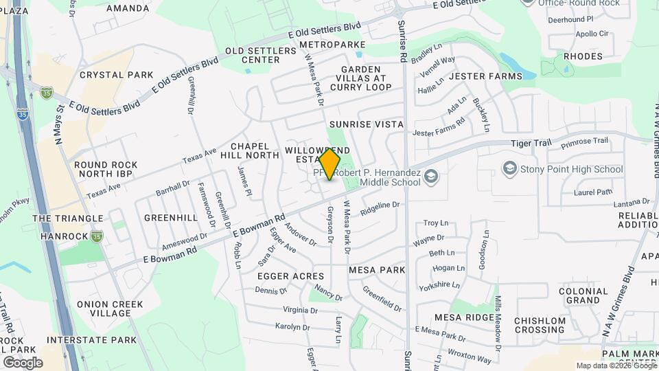 510 Willowbend Cove Map and Location Details