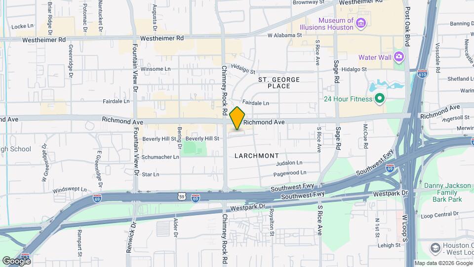 5524 Beverly Hill St Map and Location Details