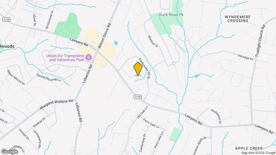 9530 Errington Ln Mapa y Detalles de la Ubicación