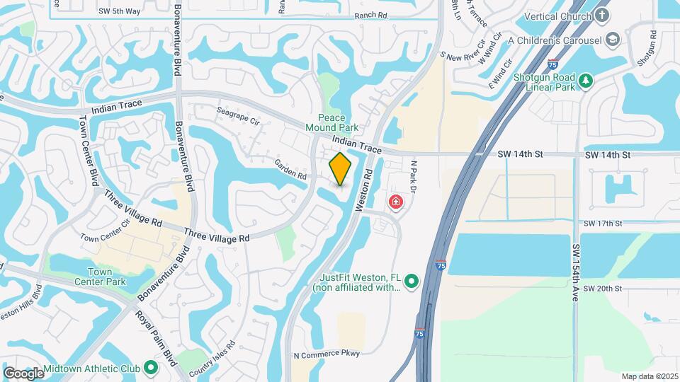 1542 Springside Dr Map and Location Details