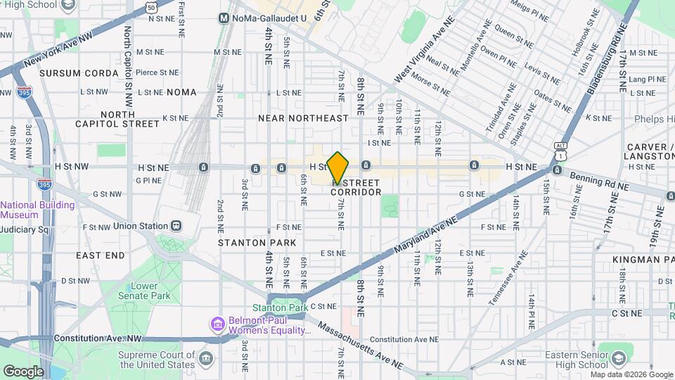 700 7th St NE Map and Location Details