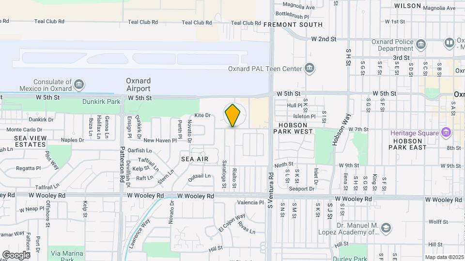 1800 W 7th St Map and Location Details