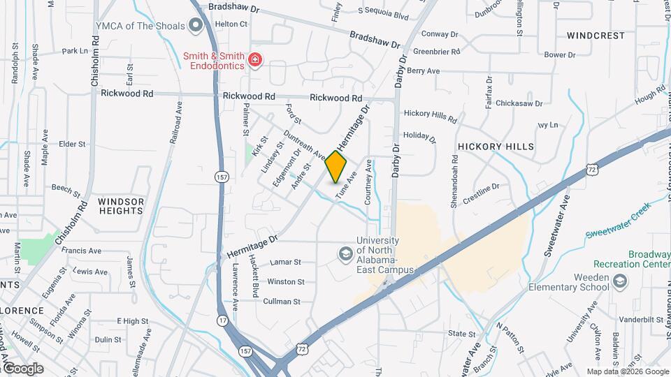 1813 Tune Ave Map and Location Details