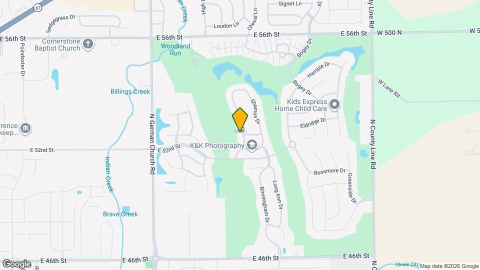 5264 Brassie Dr Map and Location Details