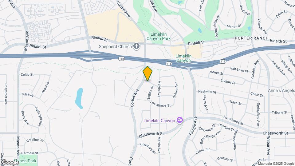 19652 Nashville St Map and Location Details