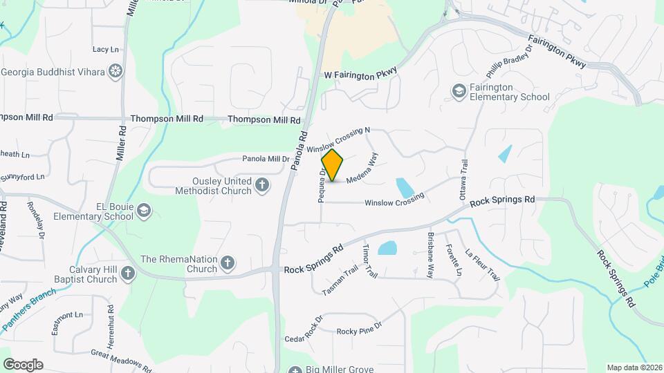 5317 Medena Way Map and Location Details