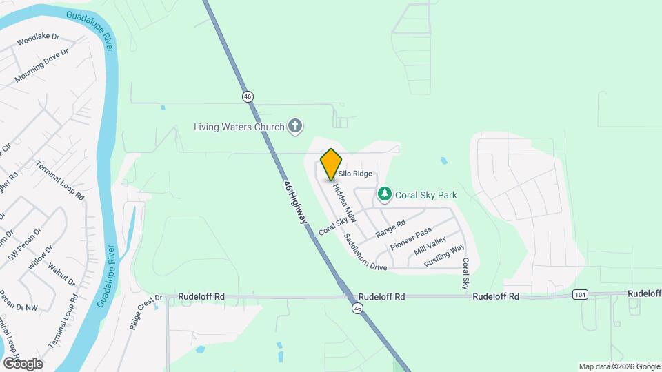 3038 Hidden Mdw Map and Location Details