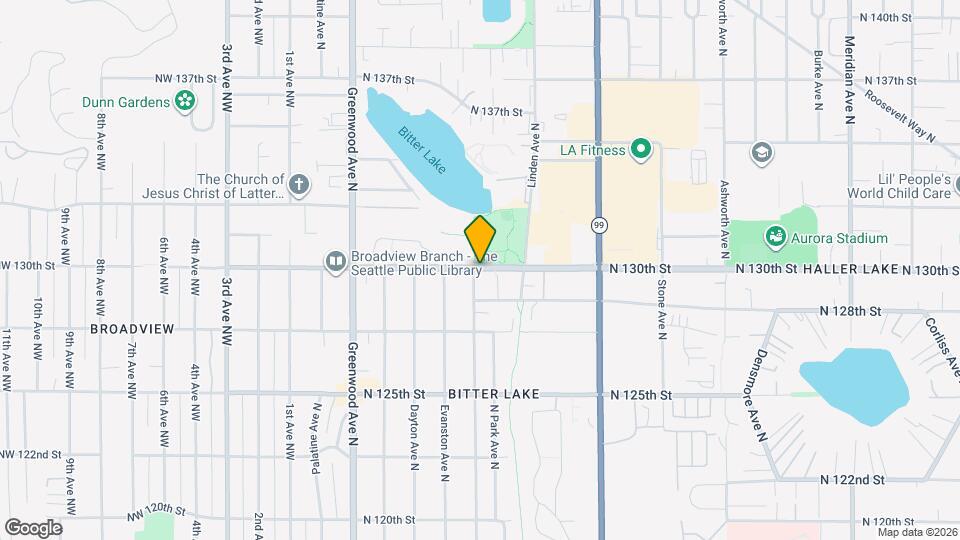 707 N 130th St Map and Location Details