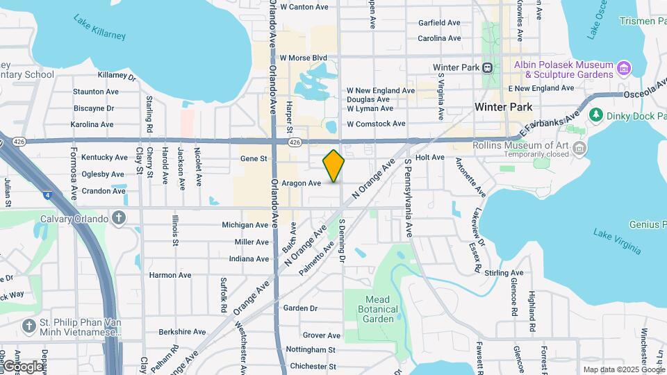 920 Aragon Ave Mapa y Detalles de la Ubicación