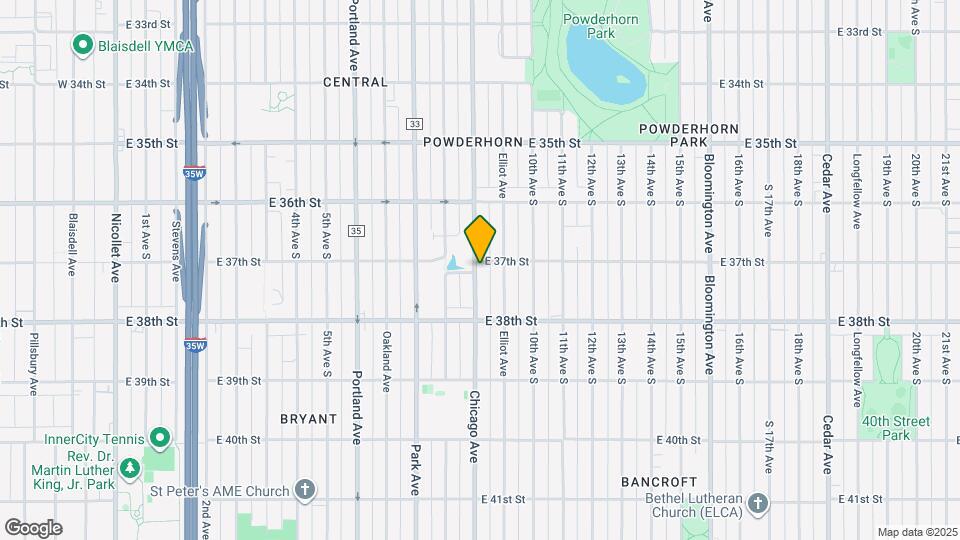 3705 Chicago Ave Map and Location Details