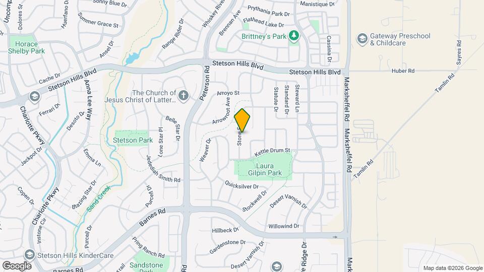 5105 Stone Fence Dr, Unit 5105 Stone Fence Dr Mapa y Detalles de la Ubicación