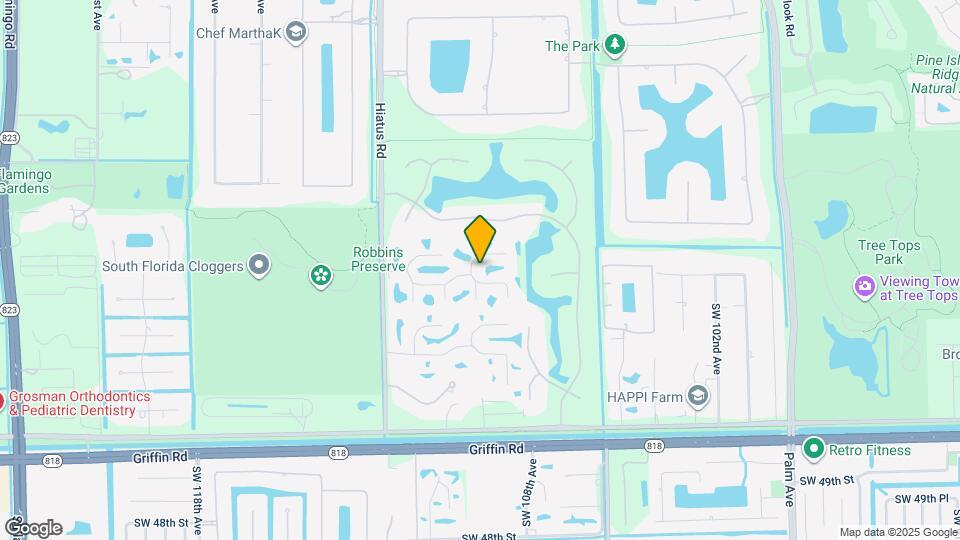 10820 SW 40th St Map and Location Details