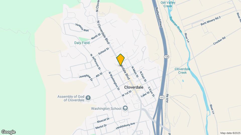 311 Cloverdale Blvd Map and Location Details