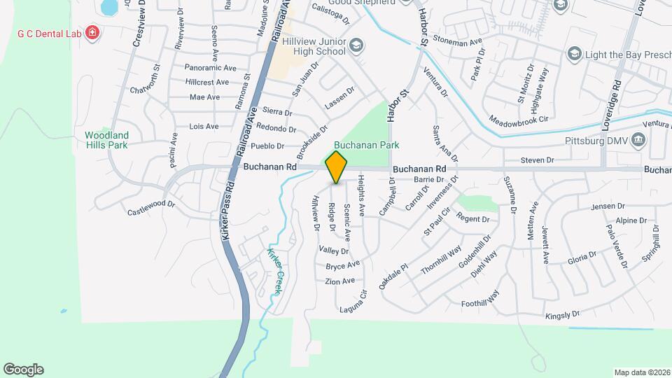 4223 Ridge Dr Map and Location Details