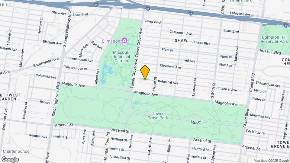 4238 Botanical Ave Map and Location Details