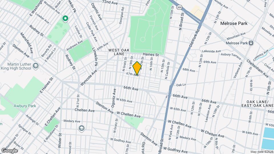 1708 67th Ave Map and Location Details