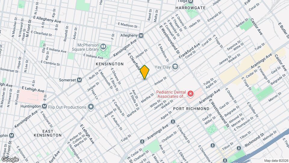 3053 Frankford Ave, Unit 2F Mapa y Detalles de la Ubicación