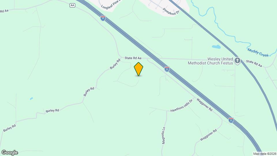 1401 Wilderness Acres Ln Map and Location Details