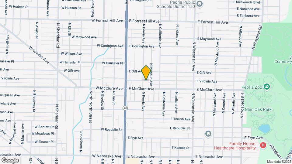 304 E Virginia Ave Map and Location Details