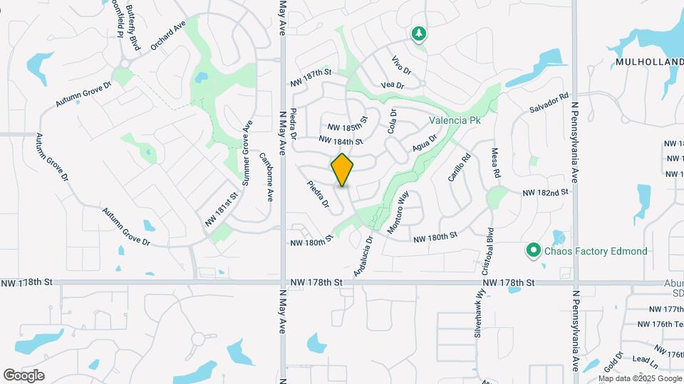 18200 Viento Dr Map and Location Details