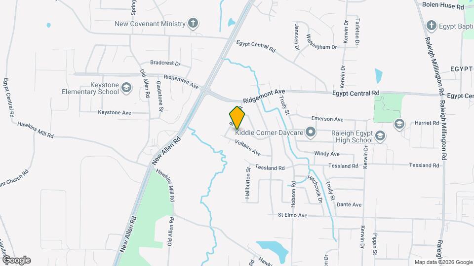 3595 Kipling Ave Map and Location Details