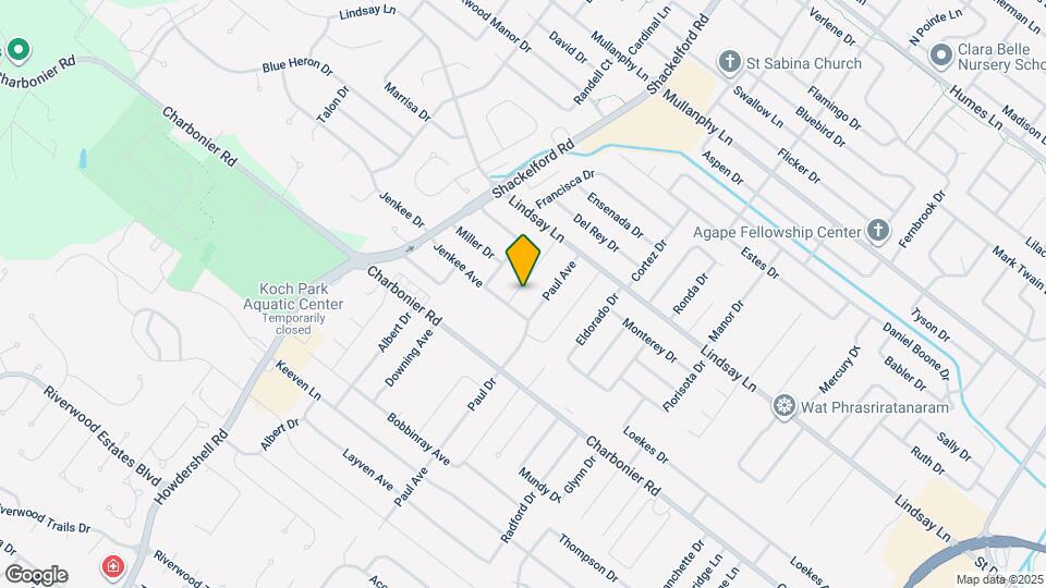 630 Gerald Ave Map and Location Details