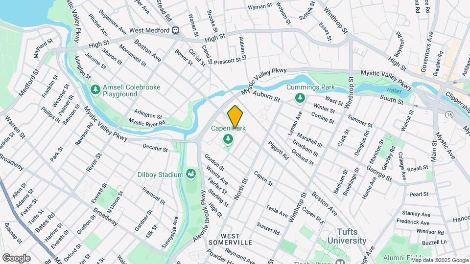 7 Stoughton St-Unit -1 Map and Location Details