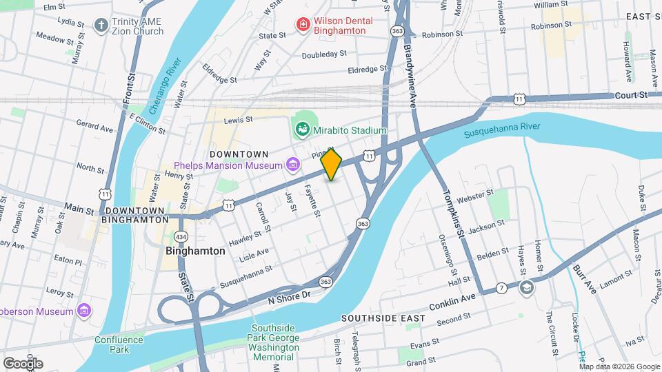 30 Fayette St, Unit 1 Map and Location Details